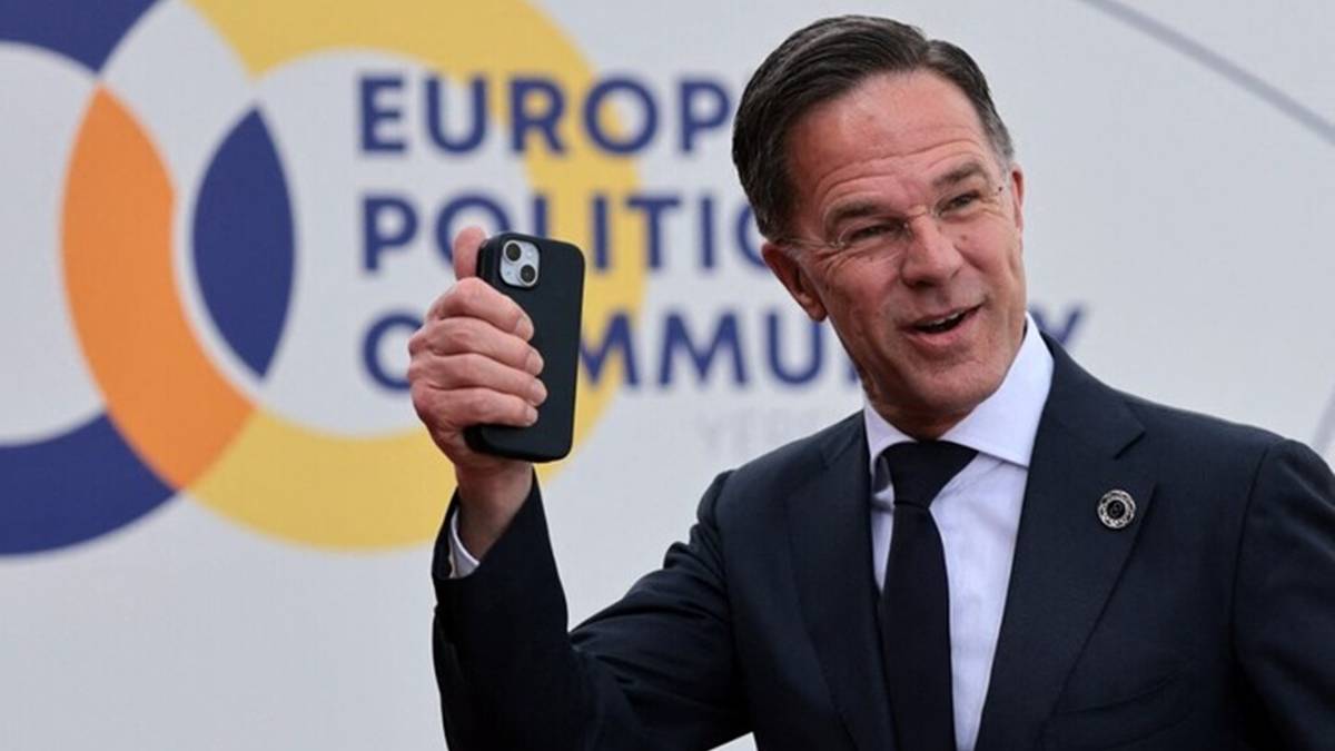 Mark Rutte, NATO főtitkár Fotó: AFP/Ludovic Marin