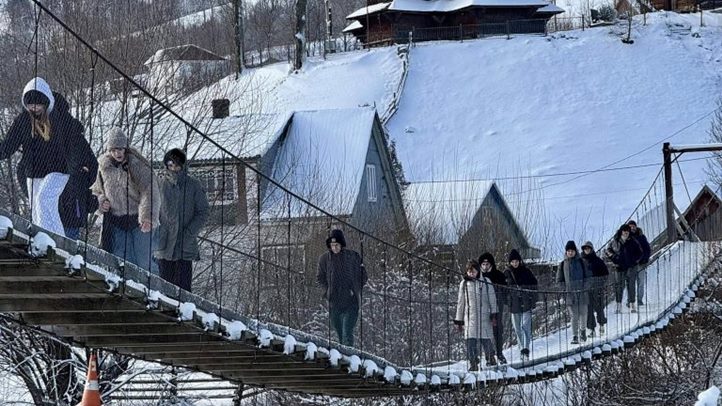 Kárpátalján töltötték téli vakációjukat a budapesti ukrán–magyar iskola tanulói