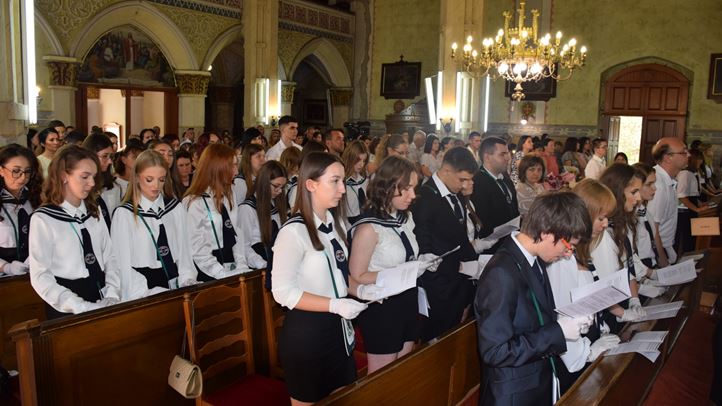 Diplomaátadó a Rákóczi Főiskola Felsőfokú Szakképzési Intézetében - Készen a jövőre. Fotó: Kárpátinfo/Kovács Elemér