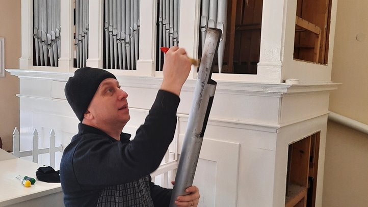 Megújul a badalói református templom orgonája