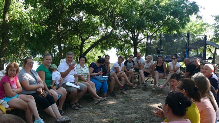 A nagycsaládosok helyi összekötőinek találkozóján - Mérlegvonás, jövőbe tekintés, ötletbörze. Fotó: Kárpátinfo/Kovács Elemér