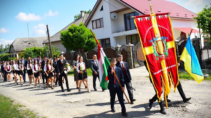 Ballagás a Karácsfalvai Sztojka Sándor Görögkatolikus Líceumban - „Tarts ki abban, amit tanultál és amiről meggyőződtél” Fotó: Kárpátinfo/ Kósa Eszter