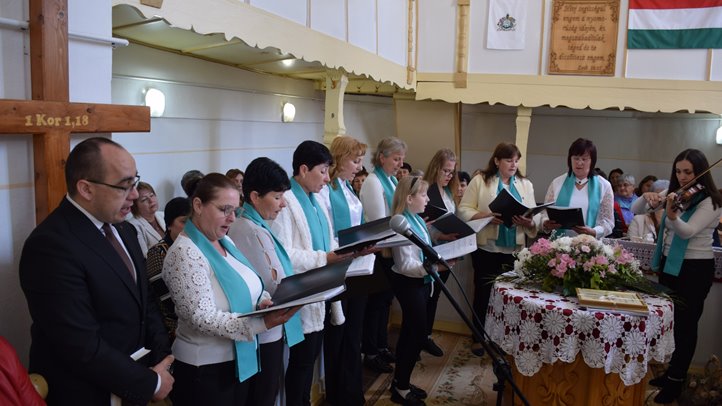 Tavaszi nőszövetségi csendesnap Szőlősgyulán - „Szeret az Úr, azért nincs még végünk”. Fotó: Kárpátinfo/ Marton Erzsébet
