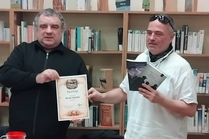 Irodalmi délután Rákospalotán - Zsír Balázs találkozása Mitracsek úrral