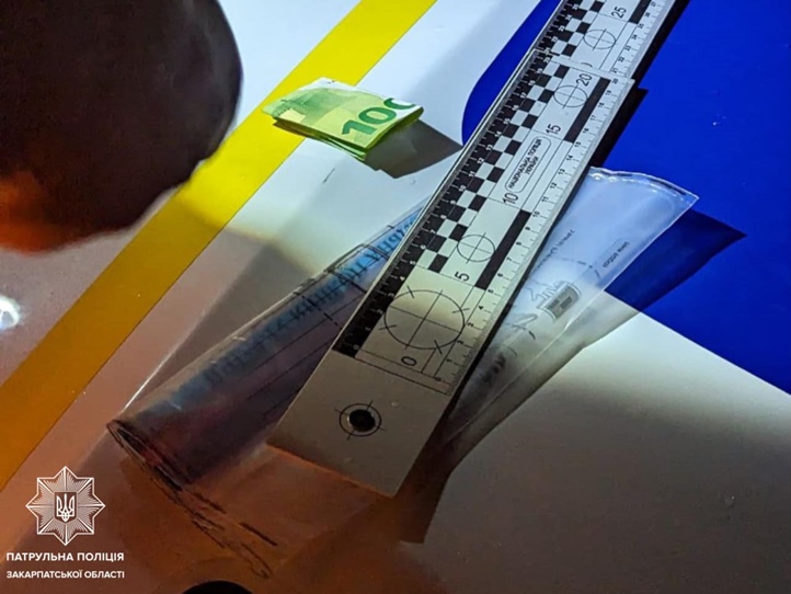 Egy gyorshajtó ittas sofőr 100 euró kenőpénzt ajánlott fel a járőröknek. Fotó: Kárpátaljai Járőrszolgálat