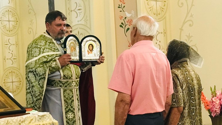 Gyémántlakodalmas házaspárt köszöntöttek Beregdédában - Hatvan éve együtt – jóban, rosszban. Fotó: Kósa Eszter