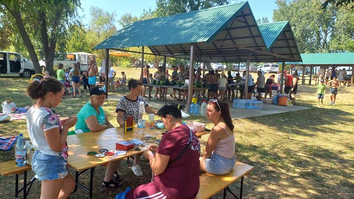 Nyárbúcsúztató a nagycsaládosoknál - Hálaadás, szórakozás, közösségépítés.  Fotó : Kárpátinfó/ Kovács Erzsébet