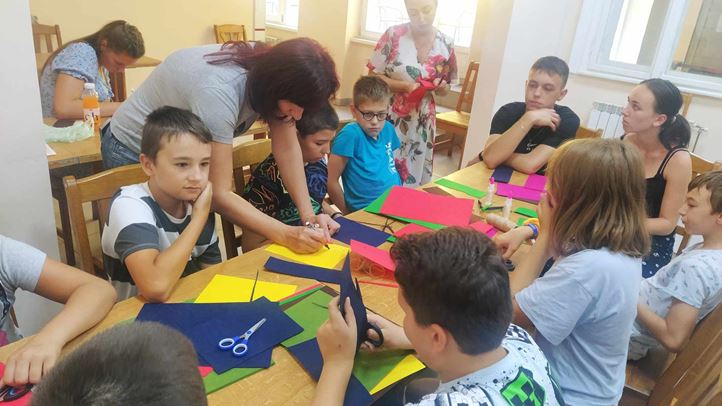 Keresztyén Balázs olvasótábor a KMPSZ szervezésében - Életre kelt irodalom. Fotó: Kárpátinfo/Kovács Erzsébet