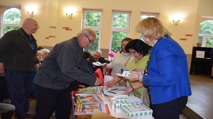 Száz perc száz emberért – huszonkettedszer - Célba ért az adomány. Fotó: Kárpátinfó/ Kovácsné Marton Erzsébet