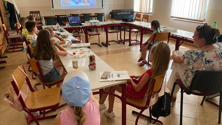 Ukrán tábor a Kárpátaljai Magyar Nagycsaládosok Egyesülete szervezésében - Nyelvtanulás játékosan