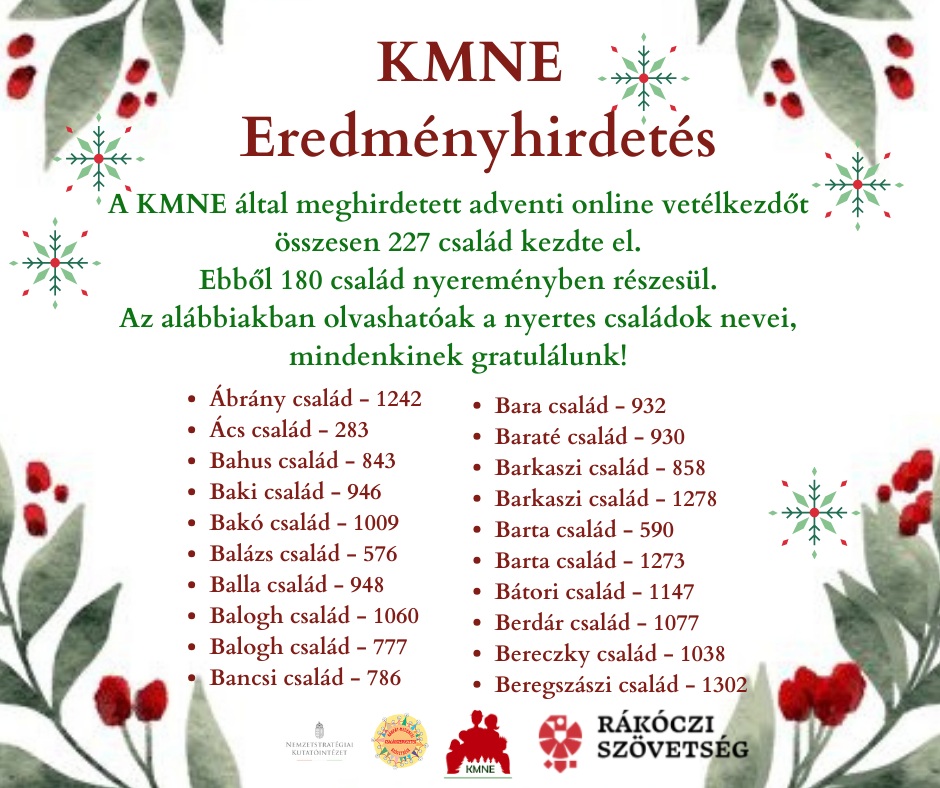 Adventi online vetélkedő – 2025