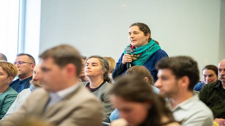 Kulcs a sikeres pályázatokhoz - Erdélyi Hagyományok Háza Alapítvány konferenciája a sikeres pályázatokért. Fotó: Erdélyi Hagyományok Háza