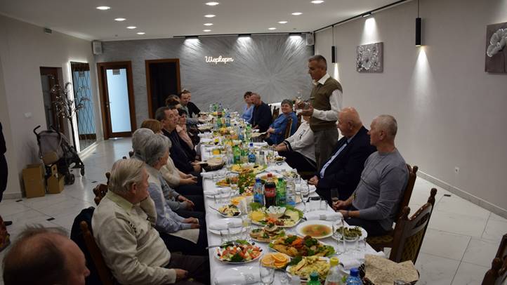 A beregszászi borlovagok találkozóján - Klímaváltozás: kihívások és válaszok.Fotó: Kárpátinfó/ Kovács Elemér