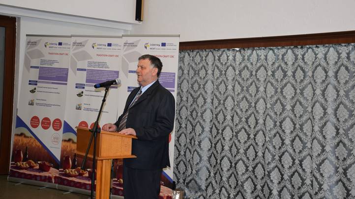 Őrhidi László, a Pro Agricultura Carpatika Megyei Jótékonysági Alapítvány elnöke.  Fotó: Kárpátinfó/ Kovács Elemér