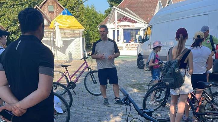 Élménybeszámoló a kárpátaljai nagycsaládosok balatoni kerékpártúrájáról