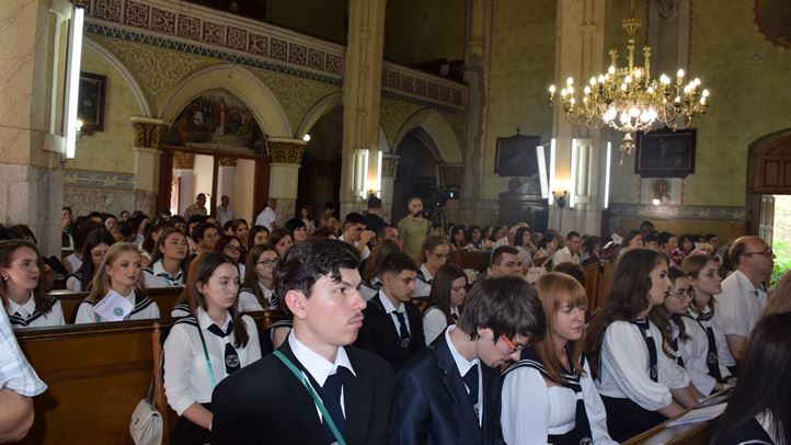 Diplomaátadó a Rákóczi Főiskola Felsőfokú Szakképzési Intézetében - Készen a jövőre. Fotó: Kárpátinfo/Kovács Elemér