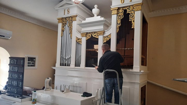 Megújul a badalói református templom orgonája