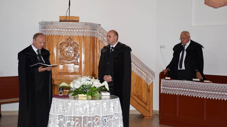 Lelkészbeiktatás Balazséron - Isten melletti elköteleződés. Fotó: Kárpátinfo/ Marton Erzsébet