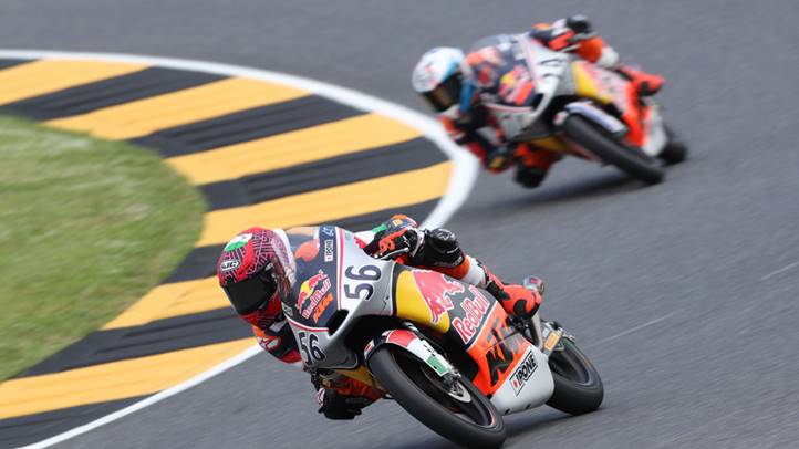 Pont nélkül, de tapasztalatokkal gazdagabban zárt Mugellóban Farkas Kevin. Fotó: Gold & Goose/Red Bull Content Pool