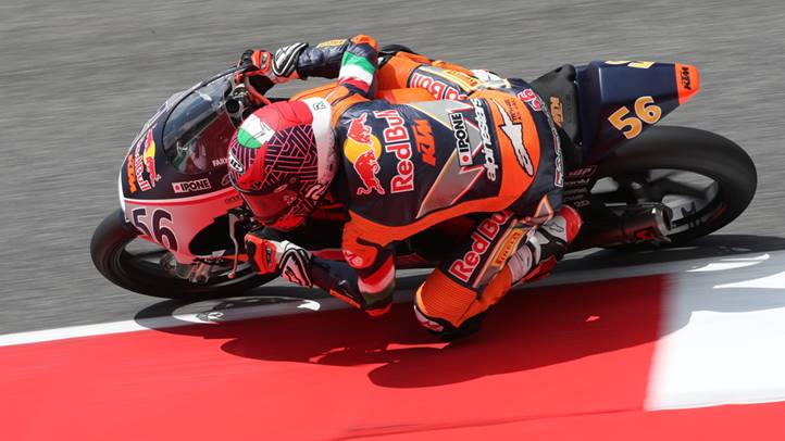 Pont nélkül, de tapasztalatokkal gazdagabban zárt Mugellóban Farkas Kevin. Fotó: Gold & Goose/Red Bull Content Pool