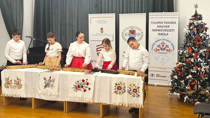 Karácsonyi koncertek a Tulipán Tanoda – Magyar Népművészeti Iskolában
