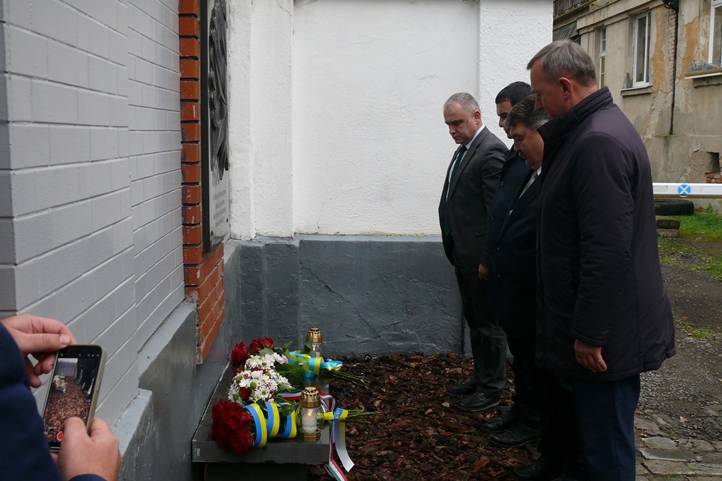 Ötvenhatos megemlékezés Ungváron - Hősies, dicsőséges napok. Fotó: Kárpátinfó/ Kovács Elemér