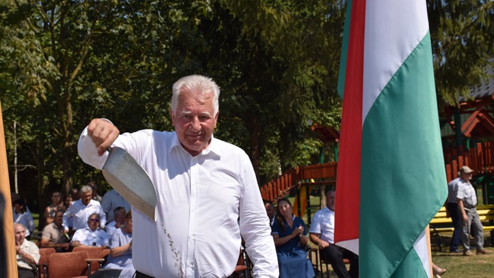 Magyarok Kenyere – 15 millió búzaszem. Ünnepség Nagydobronyban - Összefogásból ismét jeles. Fotó: Kárpátinfo/Kovács Elemér
