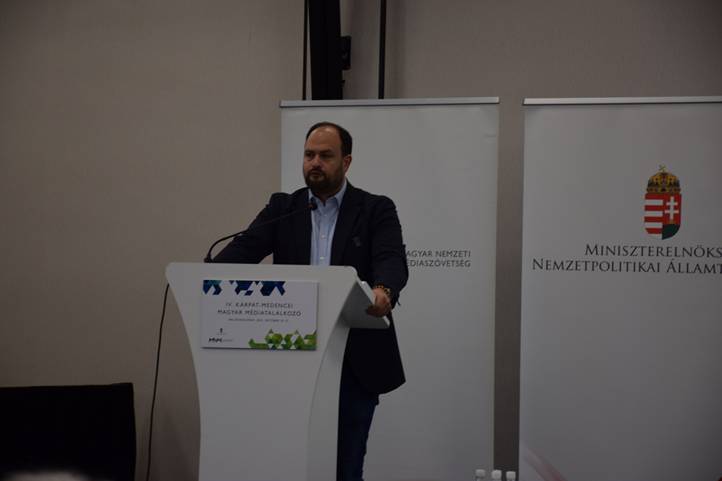 Zajlik a IV. Kárpát-medencei Magyar Médiatalálkozó