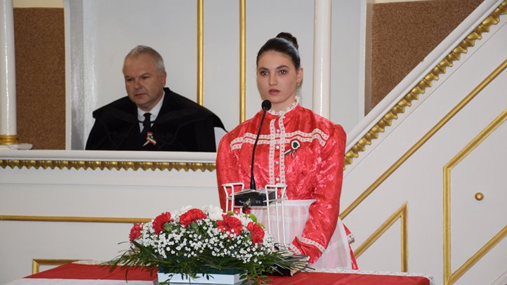 Március 15-re emlékeztek Badalóban - Gyülekezeti közösségben, egységben. Fotó: Kárpátinfó/ Kovács Elemér 