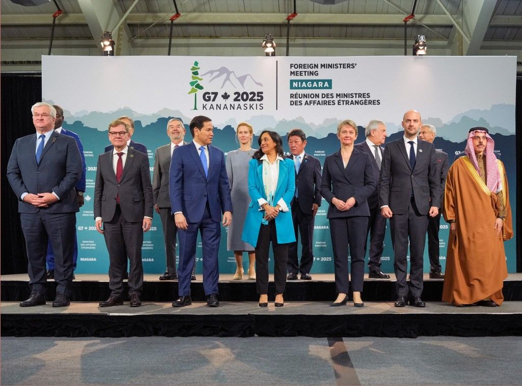 Az orosz szankciók szóba kerültek a G7 külügyminiszteri ülésén is / Fotó: dpa Picture-Alliance via AFP