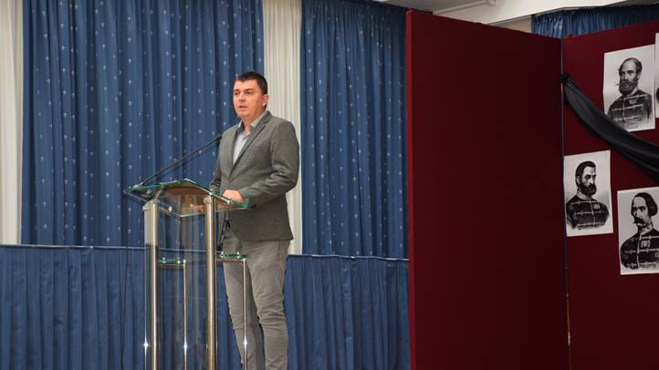 A szabadságharc mártírjaira emlékeztek a Rákóczi Főiskolán - Ne feledd hőseinket! Fotó: Kárpátinfó/ Kovács Elemér