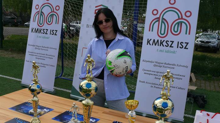 Jótékonysági focitorna a KMKSZ ISZ szervezésében - Együtt tegyünk valami jót. Fotó: Kárpátinfó/ Kovács Elemér