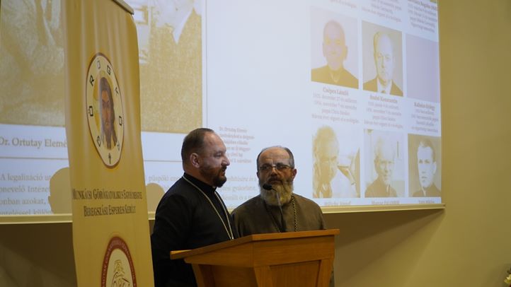 Könyvbemutató az Ortutay Elemér Görögkatolikus Központban - Katakombaszolgálat Kárpátalján. Fotó: Kárpátinfó/ Kovács Erzsébet