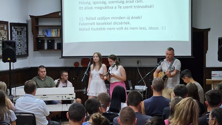 KRISZ-hét Nagyberegen - Találkozások Jézussal.  Fotó: Kárpátinfo/Kovács Erzsébet