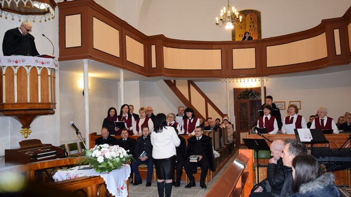 Hálaadó istentisztelet Munkácson – 100 éve született Gulácsy Lajos református püspök -  A hithősök példája és emlékezete.Fotó: Kárpátinfó/ Kovács Erzsébet