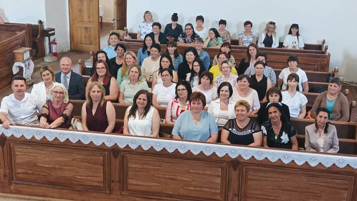 Református óvodák munkatársainak szakmai napja Mezőváriban - Szeretettel nevelés és lélekmentés.  Fotó: Kárpátinfo/Kovács Erzsébet