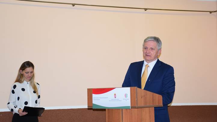 Nyitásváró rendezvény és díjátadó ünnepség a beregszászi római katolikus centrumban - Pásztor Ferenc és Horváth Anna emlékezete. Fotó: Kárpátinfó/ Kovács Elemér