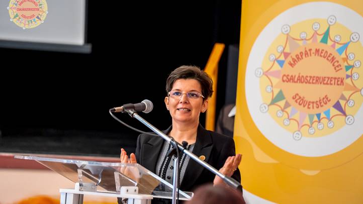 Márton Zsuzsanna, a KCSSZ elnöke