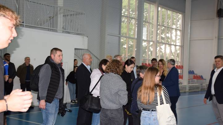 Gyurta Dániel kárpátaljai látogatásán - Élénkülő magyar-ukrán sportdiplomáciai kapcsolatok. Fotó: Kárpátinfó/ Kovács Elemér