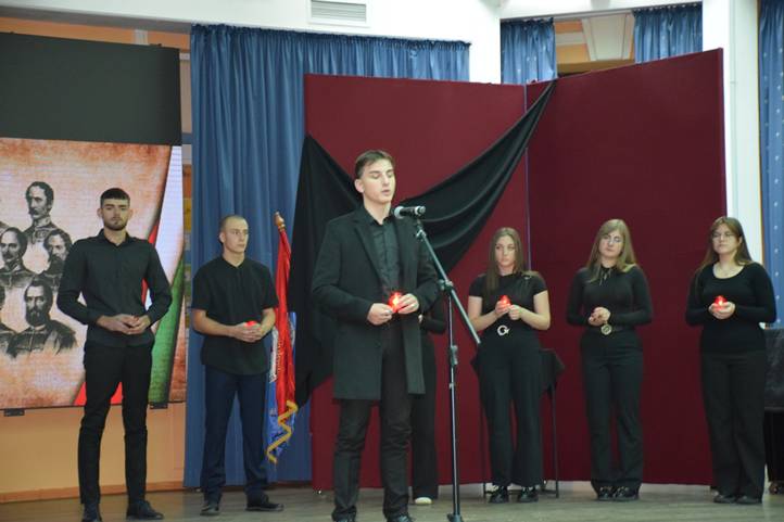 Megemlékezés a Rákóczi Egyetemen - Az aradi vértanúk igaz ügyért áldozták életüket. Fotó: Kárpátinfó/ Marton Erzsébet