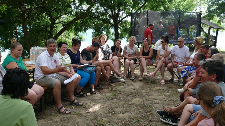 A nagycsaládosok helyi összekötőinek találkozóján - Mérlegvonás, jövőbe tekintés, ötletbörze. Fotó: Kárpátinfo/Kovács Elemér