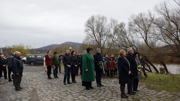 Megemlékezés Munkácson. A KMKSZ központi rendezvényén - „1848, te csillag!”. Fotó: Kárpátinfó/ Kovács Elemér