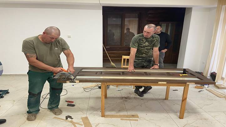 Második önkéntes hétvége a Vadvölgy panzióban