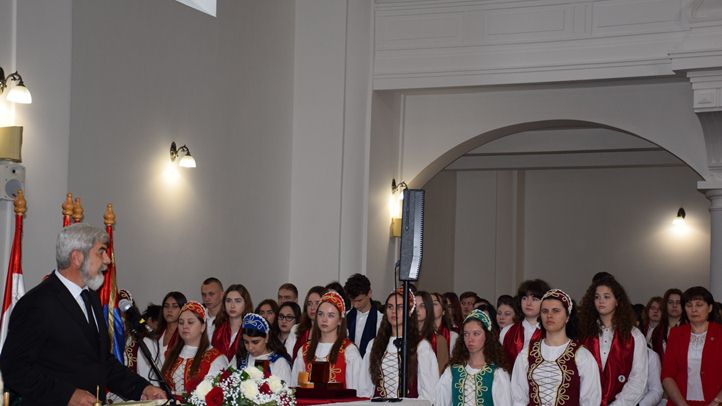 Tanévnyitó ünnepség a Rákóczi Főiskolán - Elhivatottság, állhatatosság, kitartás. Fotó: Kárpátinfo/Kovács Elemér