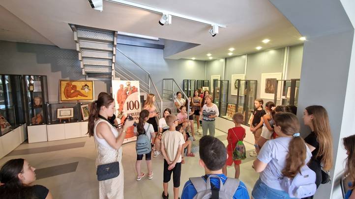 Jankovics Mária Alkotótábor, tizenötödször - Szecesszió, grafiti, plein air – megannyi élmény. Fotó: Kárpátinfó/ Kovács Elemér