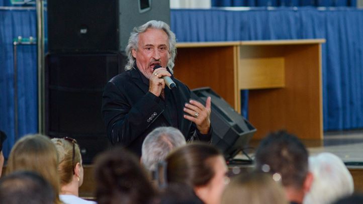 Sasvári-koncert Beregszászban - Összetartozunk, egy vérből valók vagyunk. Fotó: Makó András