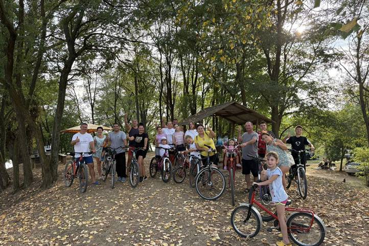 Nyárzáró túra a nagycsaládosoknál - Biciklire fel! 