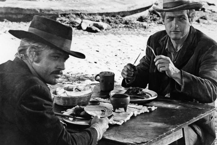 Paul Newman és Robert Redford a Butch Cassidy és a Sundance kölyök című filmben Fotó: Screen Archives / Getty Images Hungary