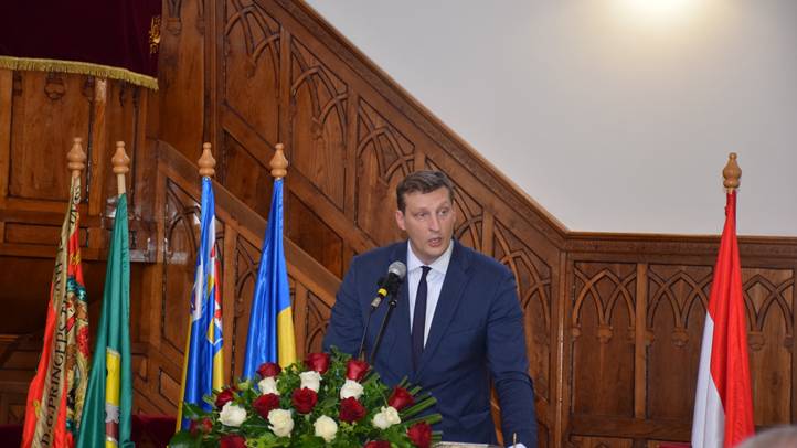 Diplomaátadó ünnepség a Rákóczi Főiskolán - Küzdelem, megmaradás, újrakezdés. Fotó: Kárpátinfó /  Kovács Elemér