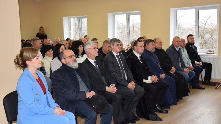 Bővülő hálózat – Óvodaátadás Búcsúban - Nacsa Lőrinc: Aki háborúban óvodát épít, az hisz a békében és a jövőben. Fotó: Kárpátinfó/ Kovács Elemér